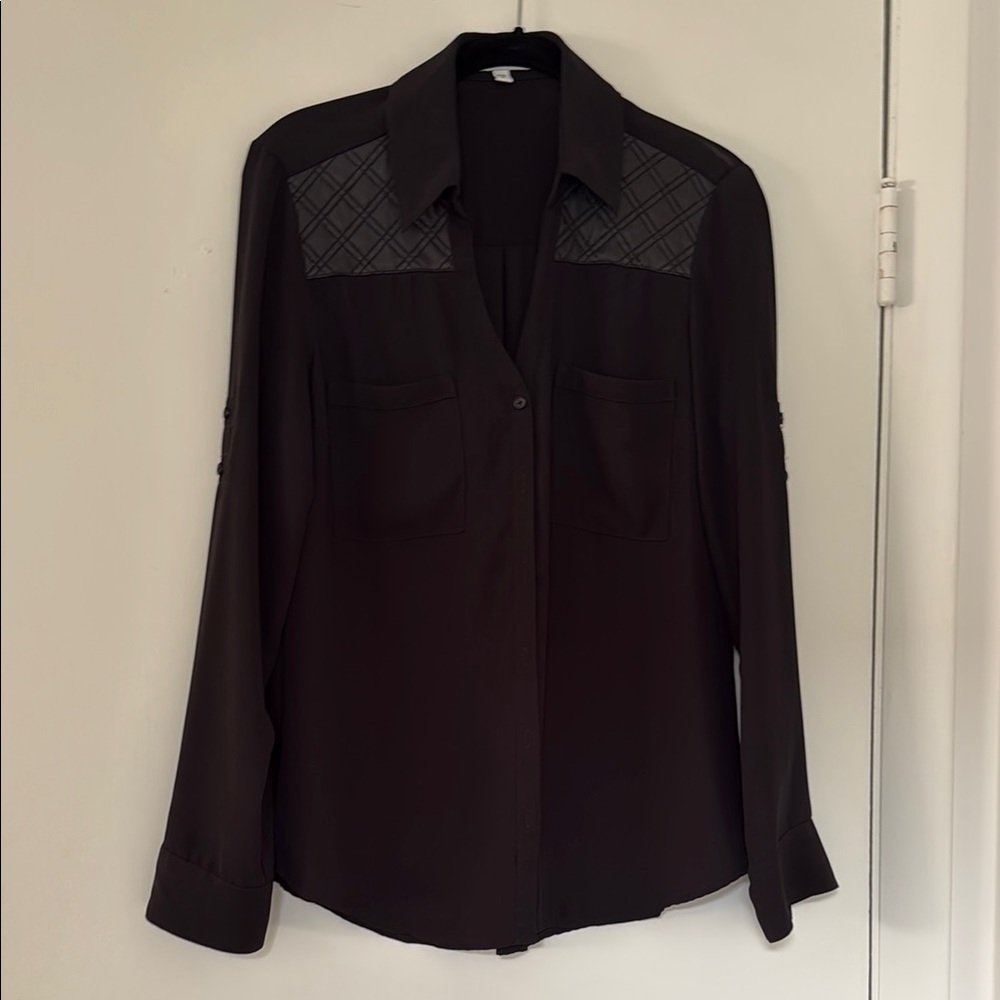 Express Black Portofino Women's Top